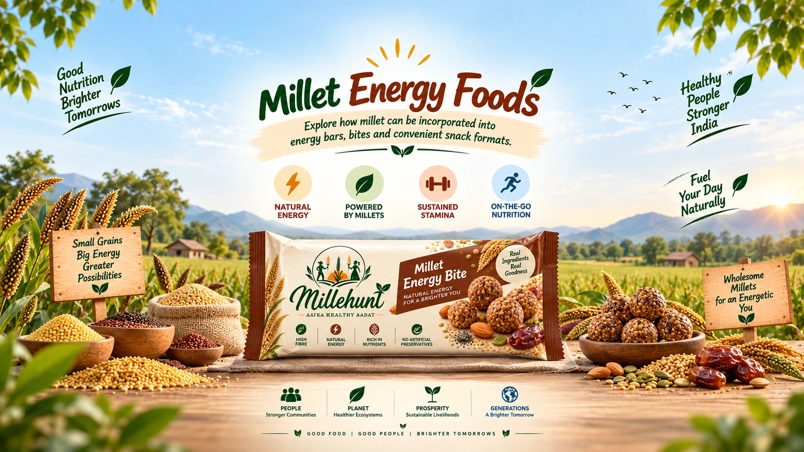 Millet Energy Foods — millet knowledge guide